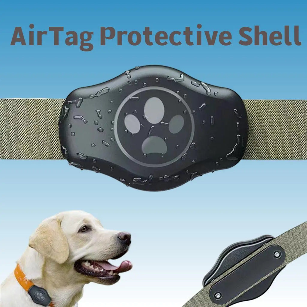 Waterproof Airtag Protective Shell Pet Anti-Lost Cat/Dog Holder Collar GPS Locator Tracker Case Pet Supplies AirTag