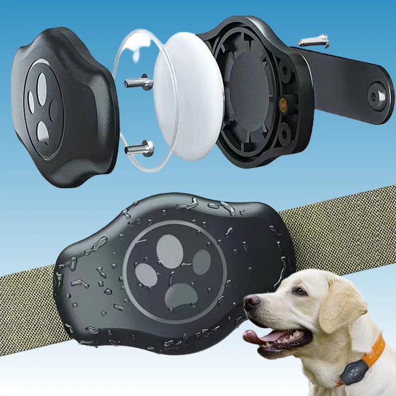 Waterproof Airtag Protective Shell Pet Anti-Lost Cat/Dog Holder Collar GPS Locator Tracker Case Pet Supplies AirTag