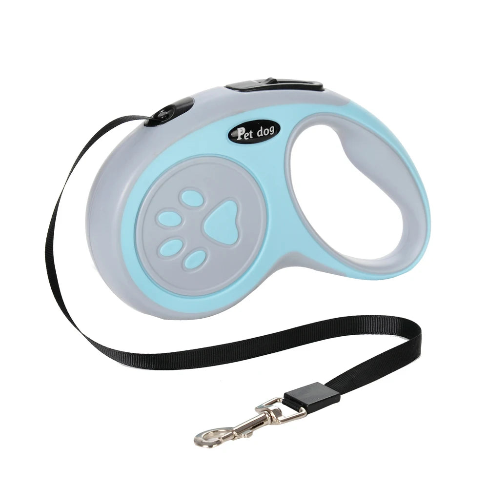 Pet Walking Lead One-Button Lock Non-Slip Handle for Small Dogs Cats Training Hiking Puppy Supplies
