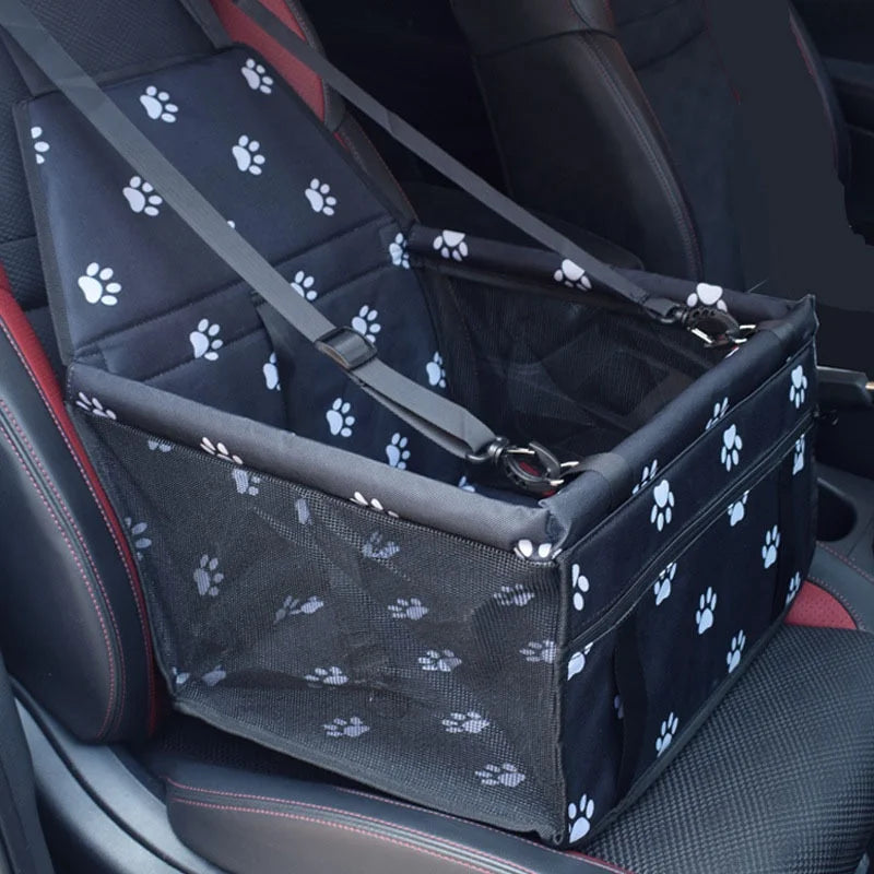 Pet Car Cushion Dog Cat Safety Seat Cushion Rear Seat Special Outgoing Waterproof Car Seat Kennel Bed Small Pet Carrying Basket