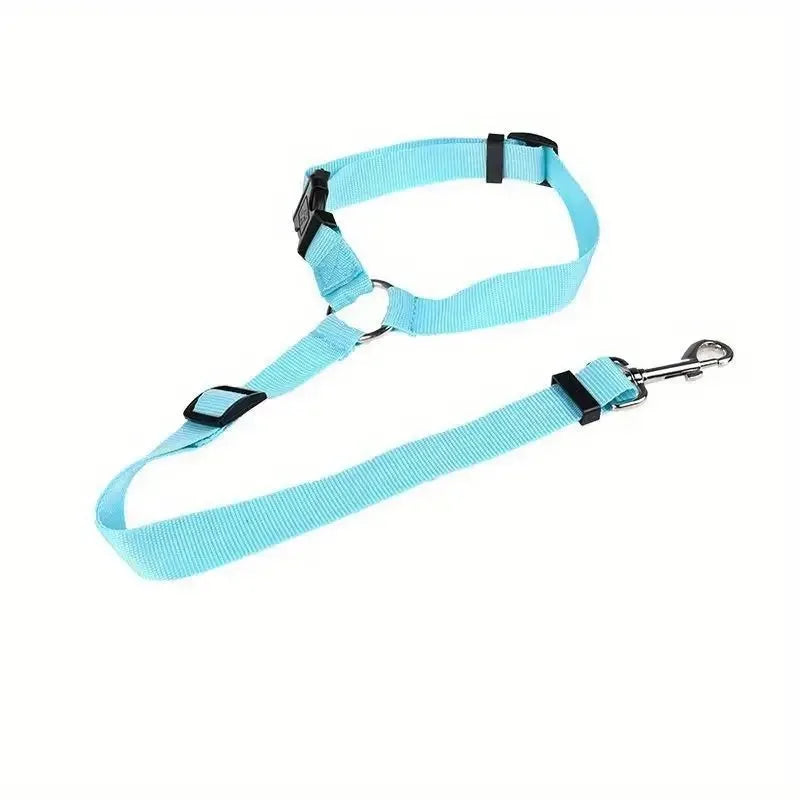 Pet Dog And Cat Seat Belt Safety Rope Car Headrest Restraint for Small Dogs Car Seat Belt Accessories
