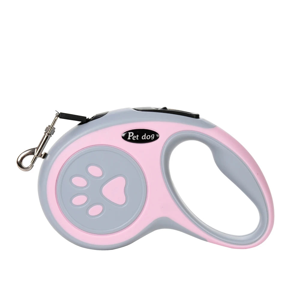 Pet Walking Lead One-Button Lock Non-Slip Handle for Small Dogs Cats Training Hiking Puppy Supplies