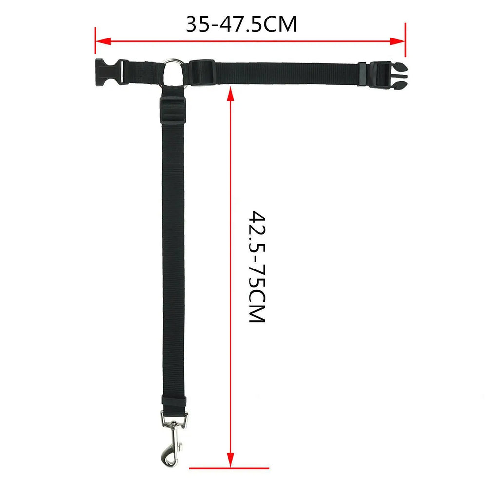 Pet Dog And Cat Seat Belt Safety Rope Car Headrest Restraint for Small Dogs Car Seat Belt Accessories